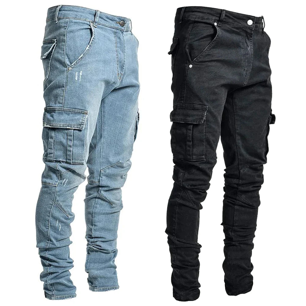 Duval | Jean cargo multi-poches