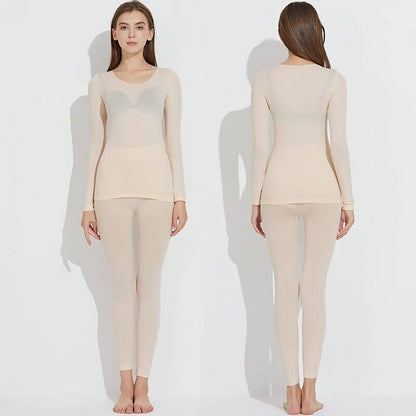 Roupa de baixo térmica elástica e sem costuras: Conforto e calor 