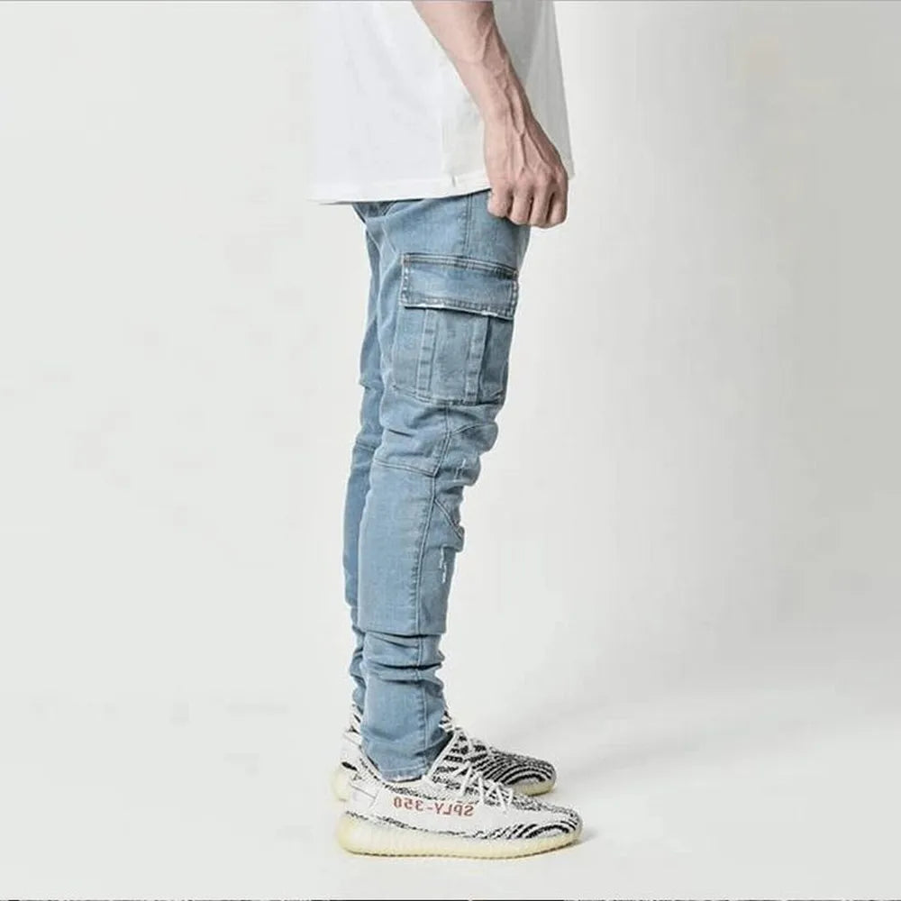 Duval | Jean cargo multi-poches